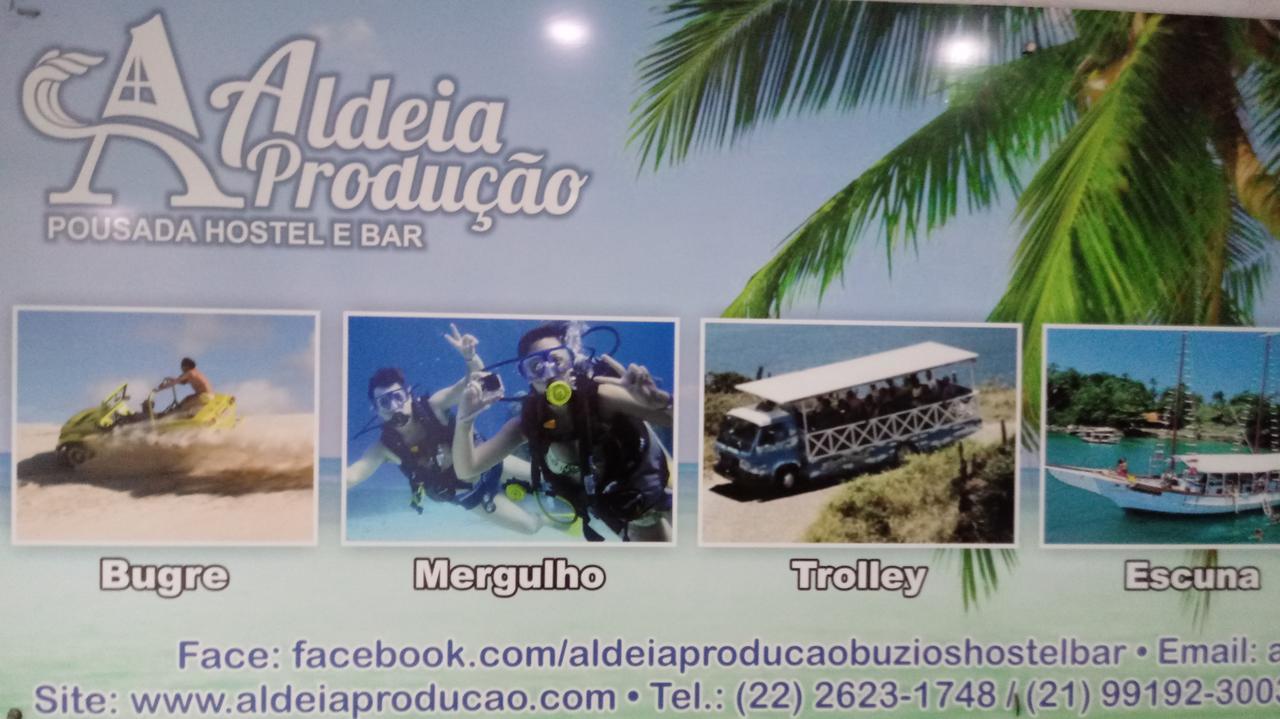 Pousada Hostel E Bar Aldeia Producao Búzios Esterno foto